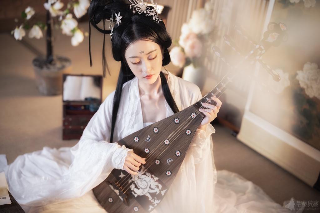 汉服美女清新脱俗唯美古风摄影