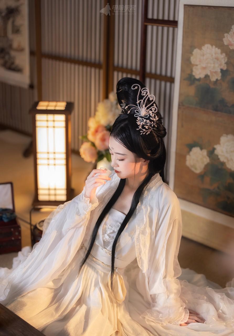 汉服美女清新脱俗唯美古风摄影
