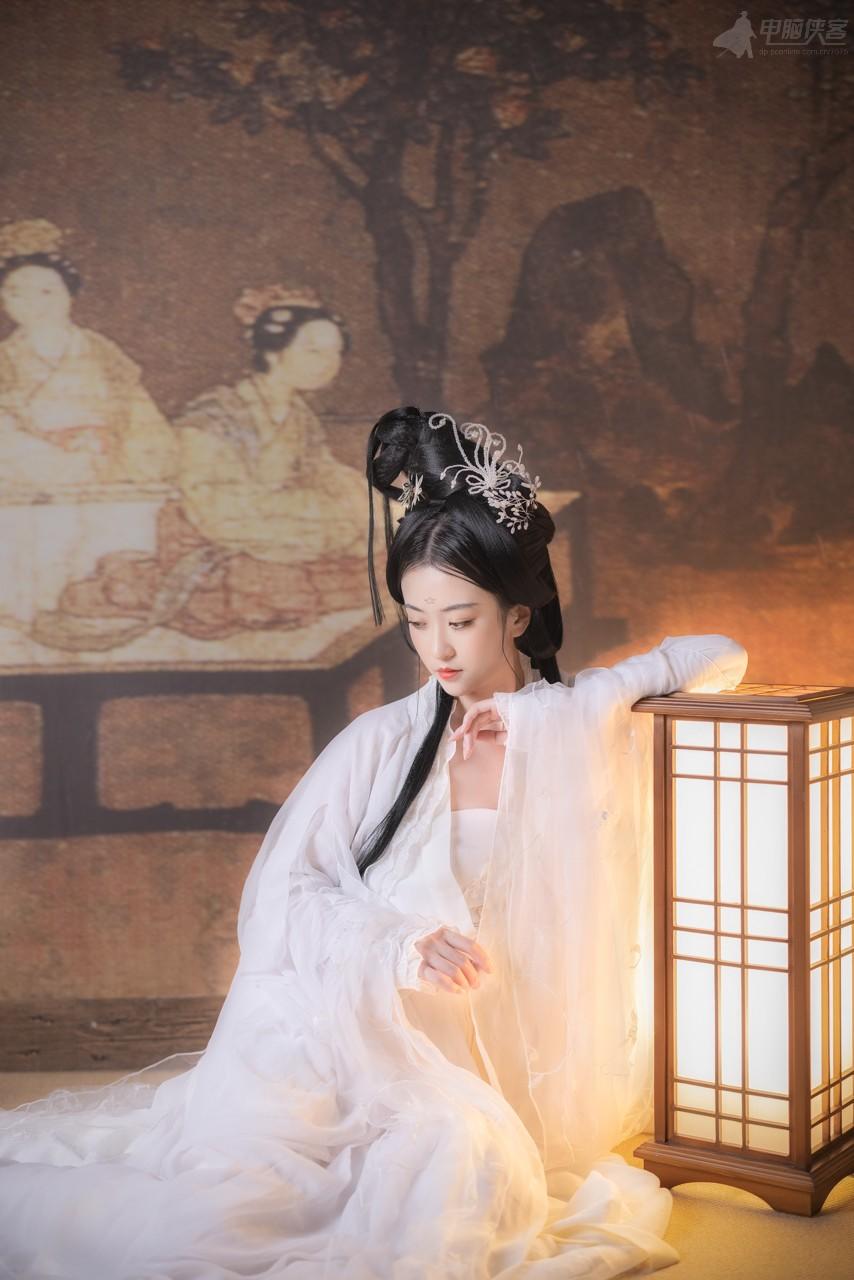 汉服美女清新脱俗唯美古风摄影